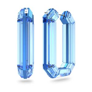 Swarovski Lucent statement ohrringe, hellblau