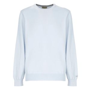 Woolrich Blue Round-Neck Knitwear for men