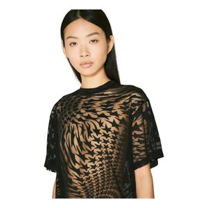 Mugler Black T-Shirts