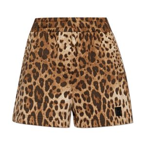 Dolce & Gabbana Brown Short Shorts
