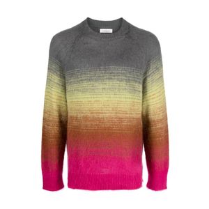 Laneus Green Round-Neck Knitwear for men