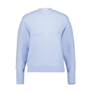 Ferragamo Blue Cashmere Knitwear
