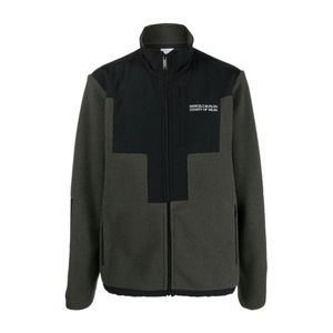 Marcelo Burlon Black Zip-Throughs for men