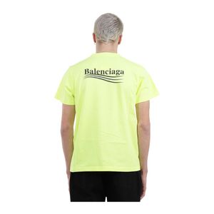 Balenciaga T-shirt in het Geel voor heren