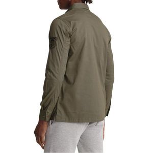 Superdry Camisa Core Military Patched in het Groen
