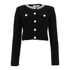 Self-Portrait Black Cardigans