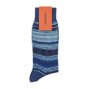 Calza Corta Socks di Missoni in Blu da Uomo