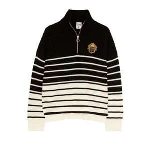 Five Jeans Black V-Neck Knitwear