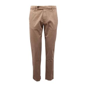 Berwich Brown Slim-Fit Trousers for men