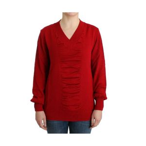 V-neck wool sweater di CoSTUME NATIONAL in Rosso