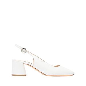 Casadei White Pumps