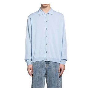 Second/Layer Blue Cardigans for men