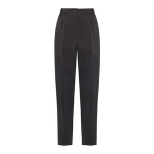 Genny Grey Straight Trousers