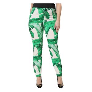 Dolce & Gabbana Green Skinny Trousers