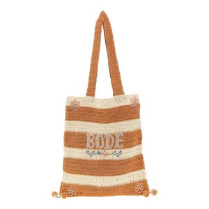 Bode Brown Shopping Bags for men