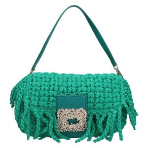 Gedebe Green Handbags