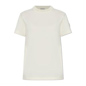 Moncler White T-Shirts