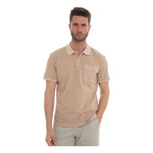 Fay Brown Polo Shirts for men