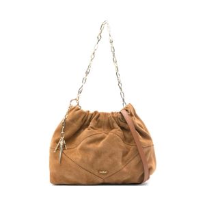 Ba&sh Brown Shoulder Bags