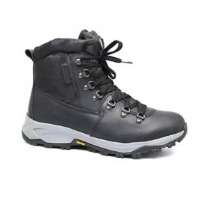 Olang Black Lace-Up Boots for men