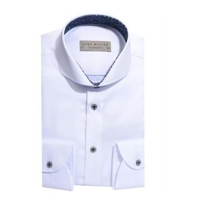 John Miller Casual Overhemden - - Heren in het Wit voor heren