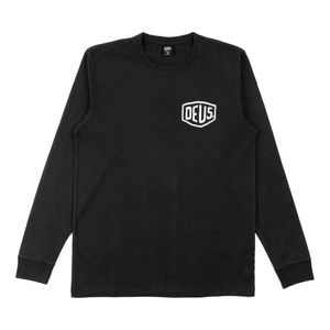 Deus Ex Machina Black Long Sleeve T-Shirts for men