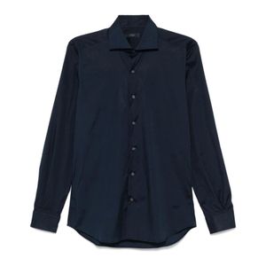 Fay Blue Casual Shirts for men