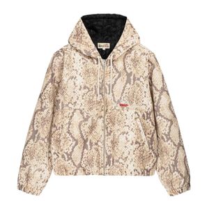 Stussy Insulated Work Jacket Python in Natur für Herren