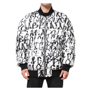 Dolce & Gabbana Black Bomber Jackets for men