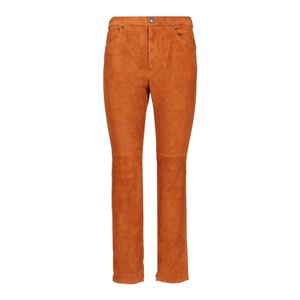 Isabel Marant Orange Slim-Fit Trousers