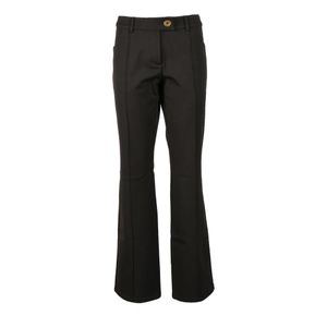 Siedres Black Wide Trousers