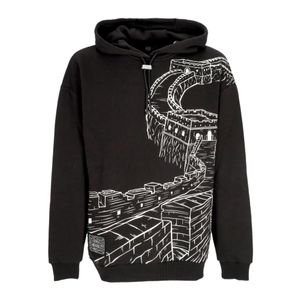 DOLLY NOIRE Black Hoodies for men