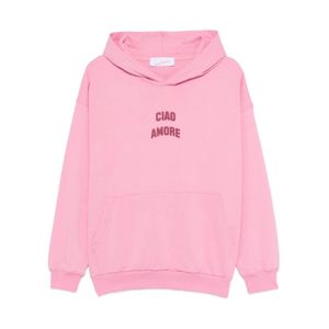 Giada Benincasa Pink Hoodies