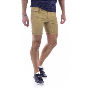 Bermuda stretch avec revers - jeans Beige Guess de hombre de color Neutro