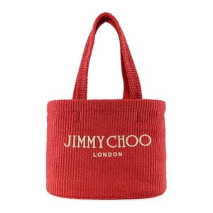 Jimmy Choo Red Tote Bags