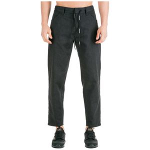 Emporio Armani Men's Jeans Denim Regular Fit in het Zwart voor heren