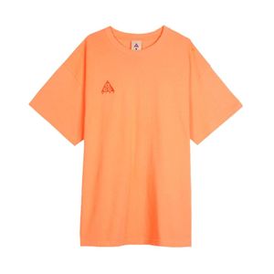 Nike T-shirt Uomo Ss Tee Logo Bq7342.842 in het Oranje voor heren