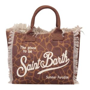 Mc2 Saint Barth Brown Tote Bags
