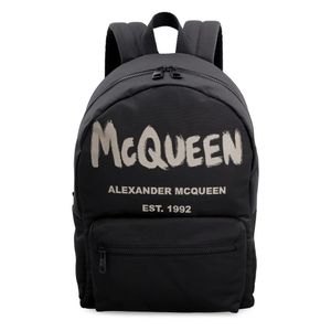 McQueen Black Backpacks for men