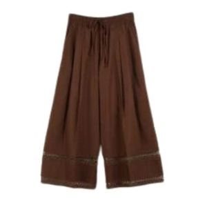 Twinset Brown Wide Trousers