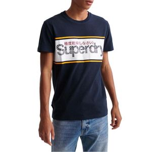 Superdry Camiseta Core Logo in het Blauw