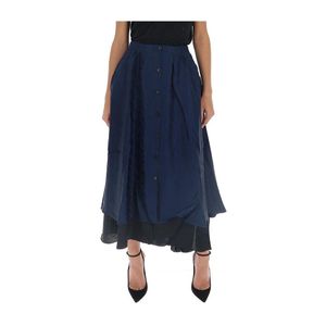Vetements Jacquard Skirt in het Blauw