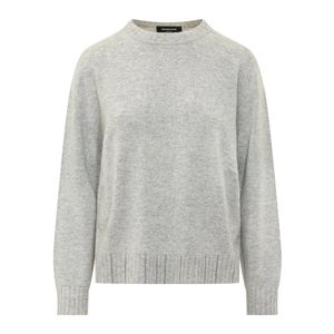Fabiana Filippi Grey Round-Neck Knitwear