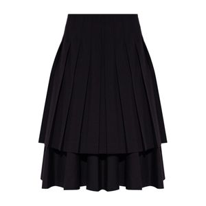 Comme des Garçons Double-layered Skirt in het Zwart