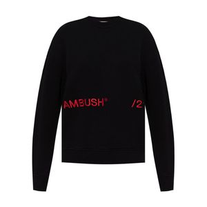 Ambush Sweatshirt With Logo in het Zwart