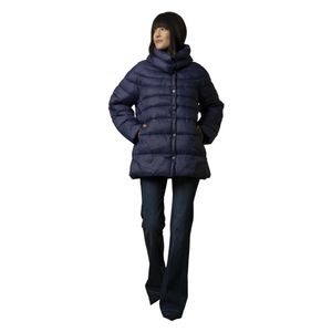 Kocca Jassen ,Blauw ,Gewatteerde Korte Jas, Moderne Stijl