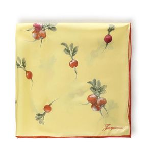 Jacquemus Yellow Silky Scarves