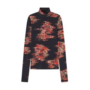 Ganni Red Turtlenecks