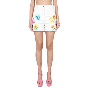 Boutique Moschino White Short Shorts