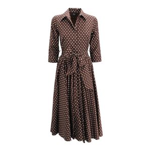 Lavi Brown Shirt Dresses